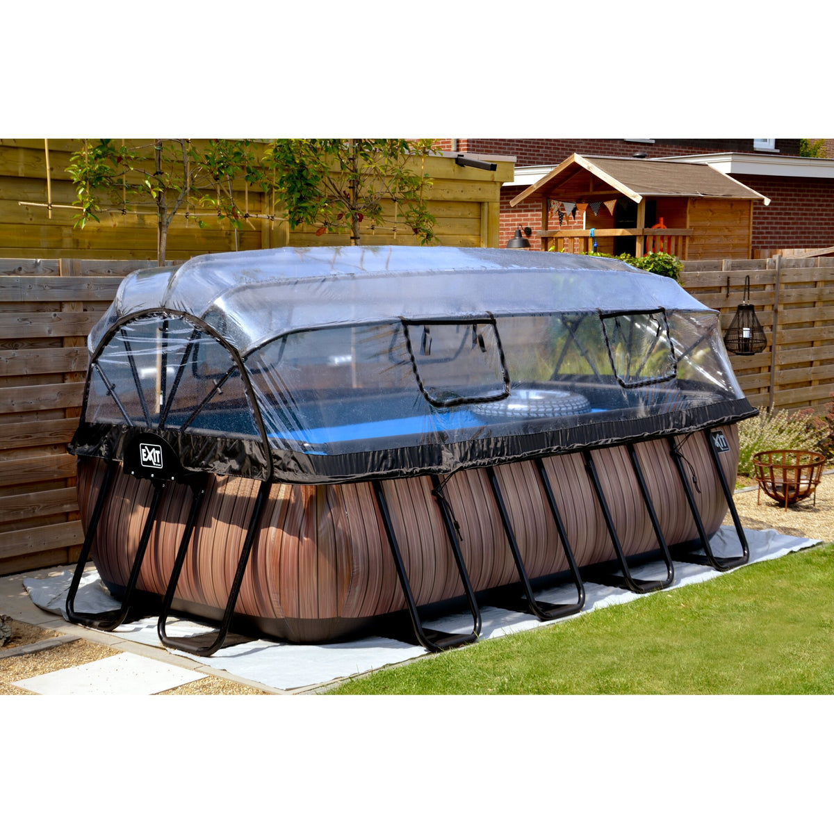 Fancy Winning A Swimming Pool with Dome Roof this Summer? Trampolines