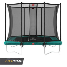 Load image into Gallery viewer, Berg Ultim Favorit Trampoline - Regular Small Garden Trampoline (9,2 x 6,2ft)
