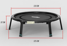 Load image into Gallery viewer, BERG Fitness Trampoline 110 Black - Adult Rebounders