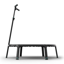 Load image into Gallery viewer, BERG Fitness Rebounder 110 + Stability Bar | Indoor Mini Trampoline with Handlebar