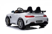 Load image into Gallery viewer, Mercedes GTR AMG 12v, music module, leather seat, rubber EVA tires 2 seater (HL289)