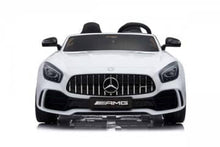 Load image into Gallery viewer, Mercedes GTR AMG 12v, music module, leather seat, rubber EVA tires 2 seater (HL289)