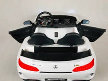 Load image into Gallery viewer, Mercedes GTR AMG 12v, music module, leather seat, rubber EVA tires 2 seater (HL289)