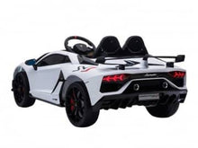 Load image into Gallery viewer, Lamborghini Aventador 12v, music module, leather seat, rubber EVA tires (HL328)