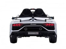 Load image into Gallery viewer, Lamborghini Aventador 12v, music module, leather seat, rubber EVA tires (HL328)