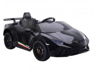 Lamborghini Hurucan 12v, music module, leather seat, rubber EVA tires (S308)
