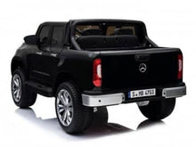Load image into Gallery viewer, Mercedes X-CLASS, 4X4, 2 seater, 12v, music module, leather seat, rubber EVA tires (XMX606)