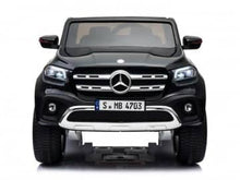 Load image into Gallery viewer, Mercedes X-CLASS, 4X4, 2 seater, 12v, music module, leather seat, rubber EVA tires (XMX606)