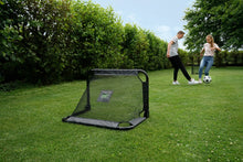 Load image into Gallery viewer, EXIT Pico steel football goal 90x60cm (set of 2) - black