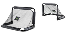 Load image into Gallery viewer, EXIT Pico steel football goal 90x60cm (set of 2) - black