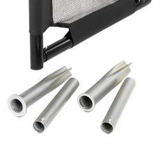 Load image into Gallery viewer, EXIT Maestro steel football goal 180x120cm - black