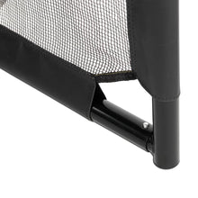 Load image into Gallery viewer, EXIT Maestro steel football goal 180x120cm - black