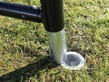 Load image into Gallery viewer, EXIT Finta steel football goal 300x200cm - black