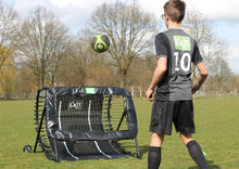 Load image into Gallery viewer, EXIT Kickback football rebounder 124x90cm