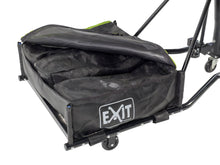 Load image into Gallery viewer, EXIT Galaxy portable basketball backboard on wheels - green/black