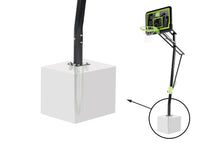 Load image into Gallery viewer, EXIT Galaxy basketball backboard for installing on ground with dunk hoop - black edition