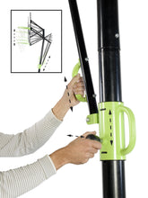 Load image into Gallery viewer, EXIT Galaxy basketball backboard for installing on ground - black edition