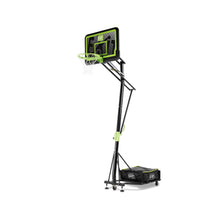 Load image into Gallery viewer, EXIT Galaxy portable basketball backboard on wheels - black edition