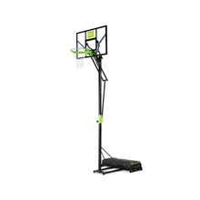 Load image into Gallery viewer, EXIT Polestar portable basketball backboard - green/black