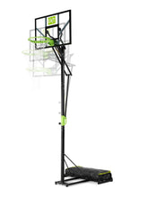 Load image into Gallery viewer, EXIT Polestar portable basketball backboard - green/black