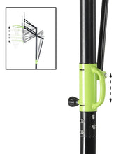 Load image into Gallery viewer, EXIT Polestar portable basketball backboard - green/black