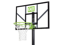 Load image into Gallery viewer, EXIT Comet portable basketball backboard - green/black