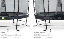Load image into Gallery viewer, EXIT Elegant Premium trampoline 214x366cm with Deluxe safetynet
