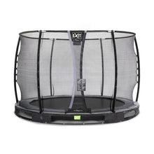 Load image into Gallery viewer, EXIT Elegant Premium ground trampoline ø305cm with Deluxe safety net