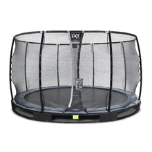 Load image into Gallery viewer, EXIT Elegant Premium ground trampoline ø366cm with Deluxe safety net