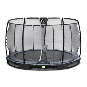EXIT Elegant Premium ground trampoline ø366cm with Deluxe safety net