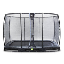 Load image into Gallery viewer, EXIT Elegant Premium Ground Trampoline 244x427cm - Black