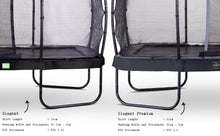Load image into Gallery viewer, EXIT Elegant trampoline 214x366cm with Economy safetynet