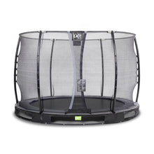 Load image into Gallery viewer, EXIT Elegant ground trampoline ø427cm with Economy safety net