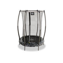 Load image into Gallery viewer, Exit Tiggy Junior Trampoline With Safety Net Ø140cm Black- Grey/Green