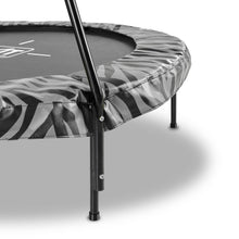 Load image into Gallery viewer, Exit Tiggy Junior Trampoline With Bar Ø140cm Black- Grey/Green