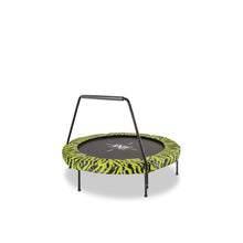 Load image into Gallery viewer, Exit Tiggy Junior Trampoline With Bar Ø140cm Black- Grey/Green