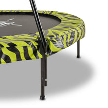 Load image into Gallery viewer, Exit Tiggy Junior Trampoline With Bar Ø140cm Black- Grey/Green