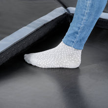 Load image into Gallery viewer, EXIT Dynamic ground level trampoline with Freezone safety tiles - black