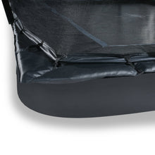 Load image into Gallery viewer, EXIT Dynamic ground level trampoline with safety net - black