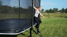 Load image into Gallery viewer, EXIT PeakPro trampoline 244x427cm, 275x458cm, 305x518cm - black
