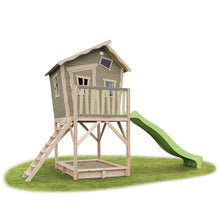 Load image into Gallery viewer, EXIT Crooky 700 wooden playhouse - grey-beige