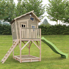 Load image into Gallery viewer, EXIT Crooky 700 wooden playhouse - grey-beige