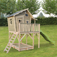 Load image into Gallery viewer, EXIT Crooky 750 wooden playhouse - grey-beige