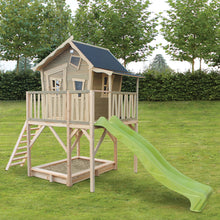 Load image into Gallery viewer, EXIT Crooky 750 wooden playhouse - grey-beige