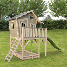 Load image into Gallery viewer, EXIT Crooky 750 wooden playhouse - grey-beige
