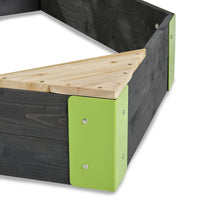 Load image into Gallery viewer, EXIT Aksent wooden sandpit boat 190x90cm