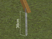 Load image into Gallery viewer, EXIT anchoring set for play equipment and play houses (4 pieces)