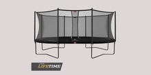 Load image into Gallery viewer, 17x11ft BERG Grand Favorit Oval Trampoline Regular - Black