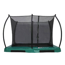 Load image into Gallery viewer, Etan Hi-Flyer Inground trampoline with enclosure 281 x 201 cm / 0965 green