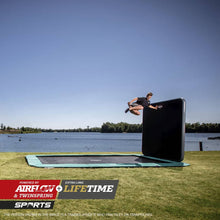 Load image into Gallery viewer, BERG Ultim Champion FlatGround Trampolines + AeroWall BLK&GRY